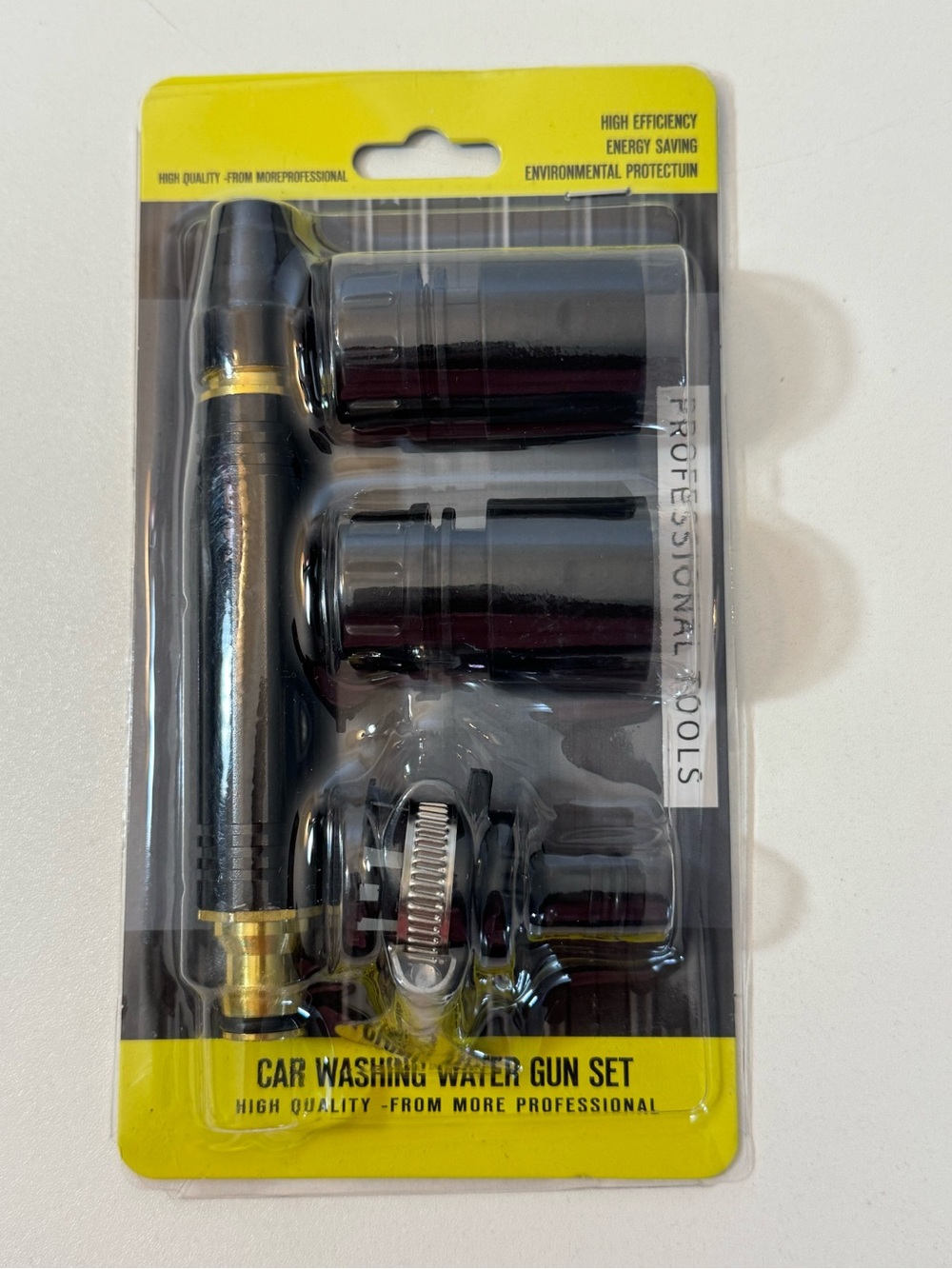 Black Car Washing Water Gun Set